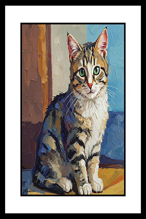 Kedicik Digital Art ( ÇERÇEVESİZ - ÇERÇEVE YOKTUR ) ( ULTRA HD ) FOLYO AFİŞ - POSTER