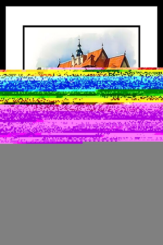 Eski Bina ve Deniz Digital Art ( ÇERÇEVESİZ - ÇERÇEVE YOKTUR ) ( ULTRA HD ) FOLYO AFİŞ - POSTER