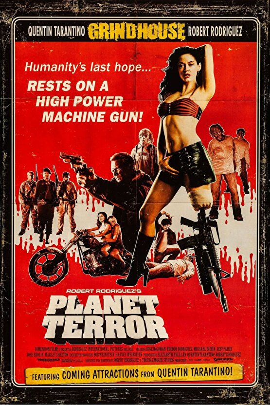 Planet Terror (2007) ( FOLYO ) - AFİŞ - POSTER-5110