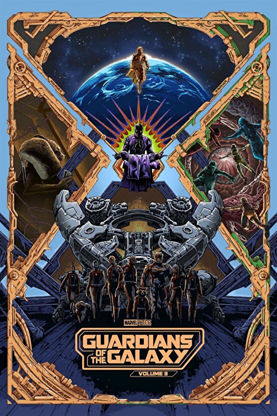 Guardians of the Galaxy Vol. 3 (2023) 0010 ( FOLYO ) - AFİŞ - POSTER-3252