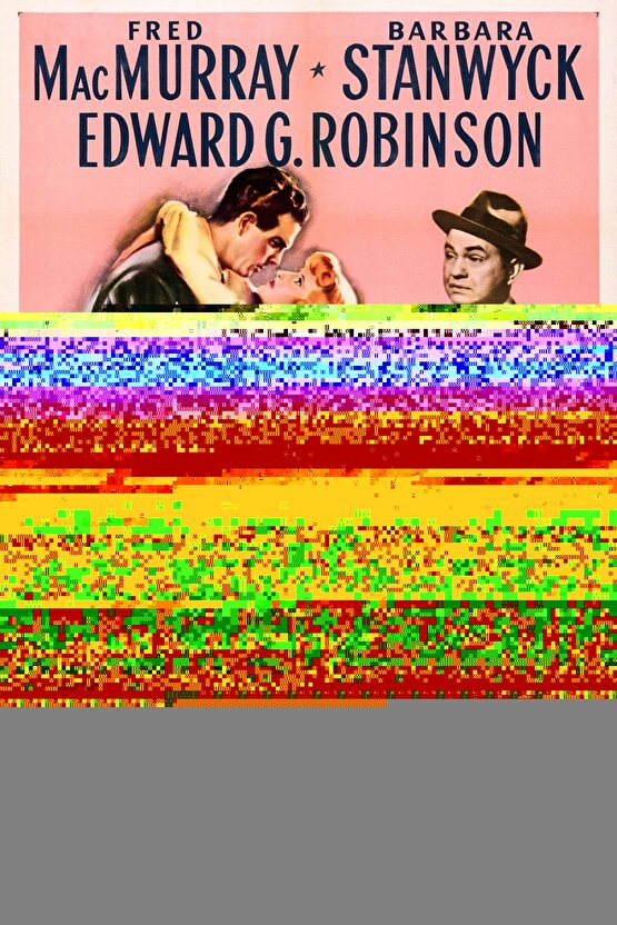 Double Indemnity (1944) ( FOLYO ) - AFİŞ - POSTER-2541