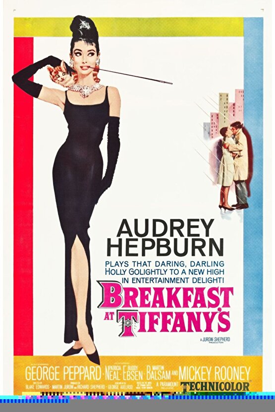 Breakfast at Tiffanys (1961) 1 ( FOLYO ) - AFİŞ - POSTER-1898