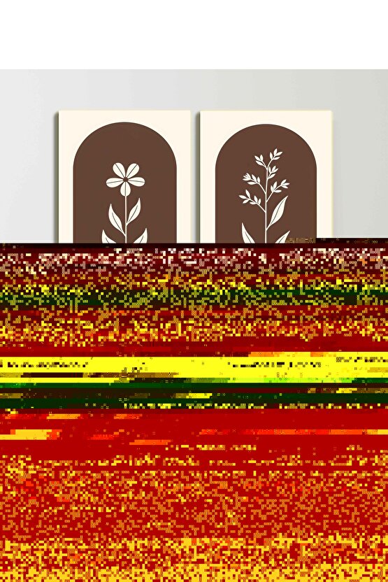 Matisse - Sanat - Soyut - Doğa - Ev - Yaşam ( 2 Li Çerçevesiz ) Poster - Afiş - Tablo NNHT657