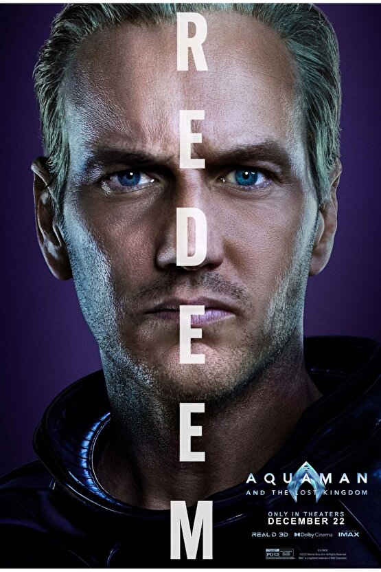 Aquaman and the Lost Kingdom (2023) 0005 ( FOLYO ) - AFİŞ - POSTER-1395