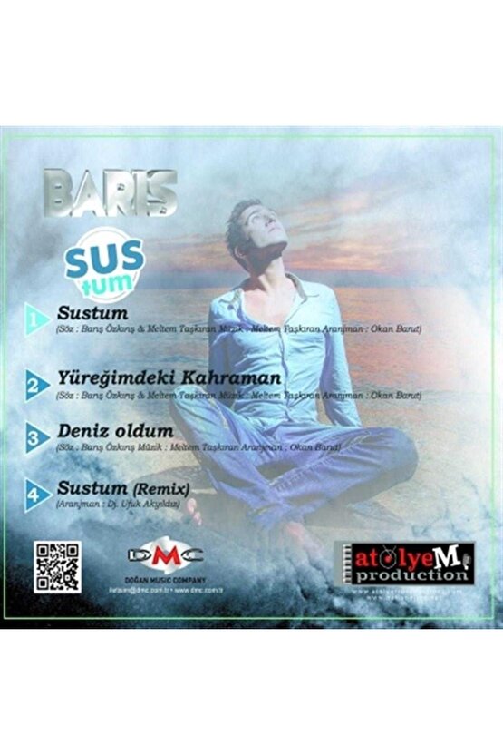 Barış - Sustum ( CD ) Ambalajında
