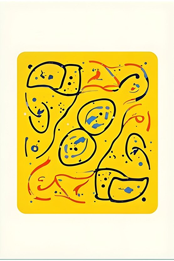 Matisse - Sanat - Soyut - Doğa - Ev - Yaşam ( 2 Li Çerçevesiz ) Poster - Afiş - Tablo NNHT469