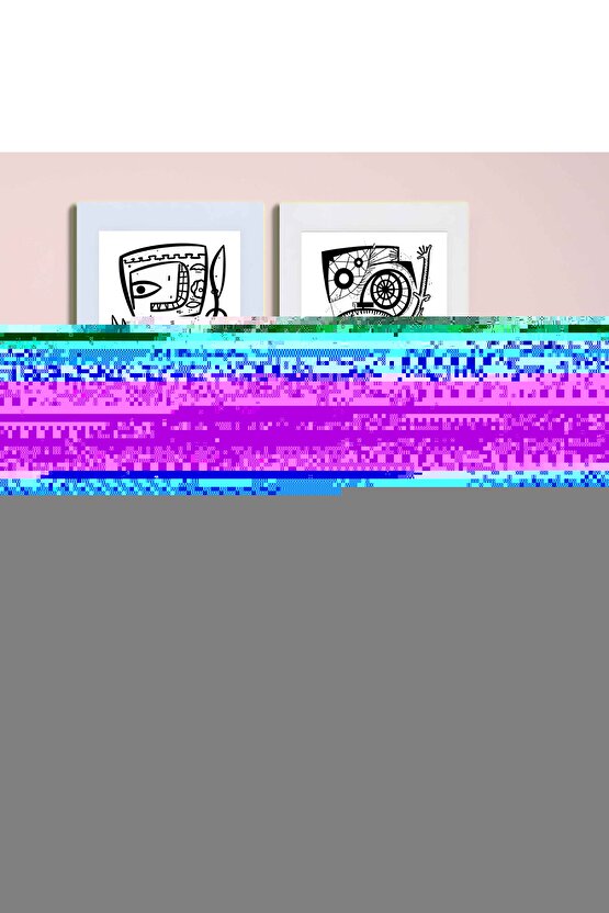 Matisse - Sanat - Soyut - Doğa - Ev - Yaşam ( 2 Li Çerçevesiz ) Poster - Afiş - Tablo NNHT520