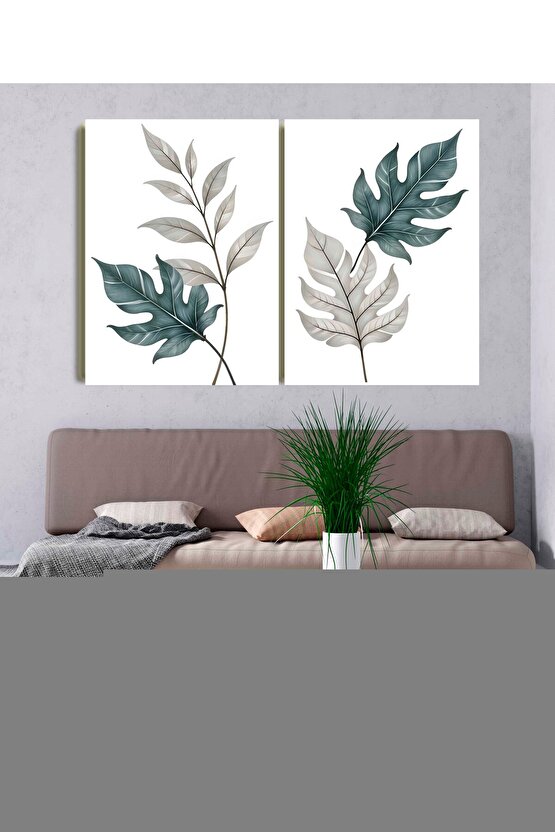 Matisse - Sanat - Soyut - Doğa - Ev - Yaşam ( 2 Li Çerçevesiz ) Poster - Afiş - Tablo NNHT329