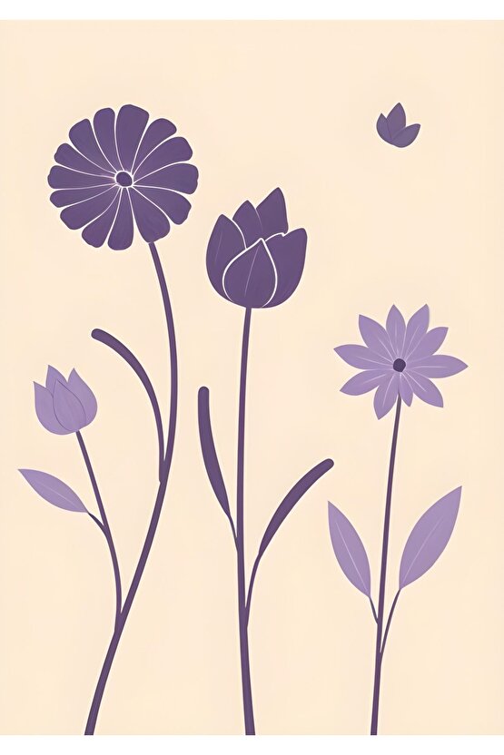 Matisse - Sanat - Soyut - Doğa - Ev - Yaşam ( 2 Li Çerçevesiz ) Poster - Afiş - Tablo NNHT110