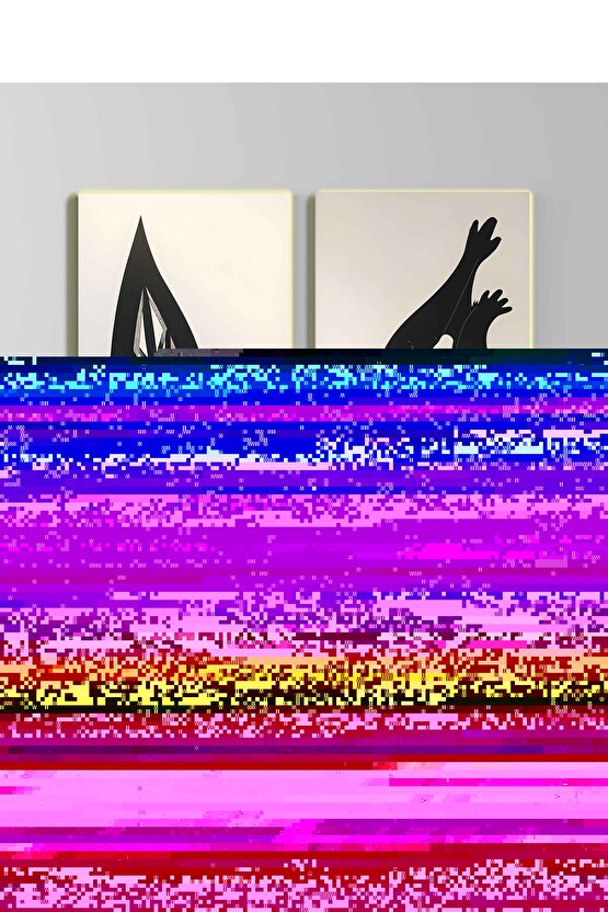 Matisse - Sanat - Soyut - Doğa - Ev - Yaşam ( 2 Li Çerçevesiz ) Poster - Afiş - Tablo NNHT169