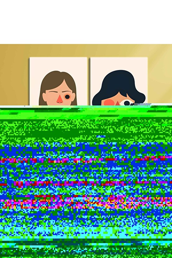 Matisse - Sanat - Soyut - Doğa - Ev - Yaşam ( 2 Li Çerçevesiz ) Poster - Afiş - Tablo NNHT224