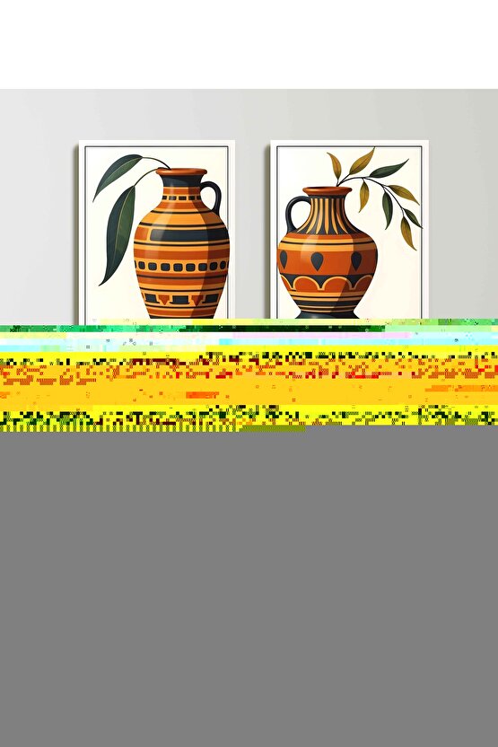 Matisse - Sanat - Soyut - Doğa - Ev - Yaşam ( 2 Li Çerçevesiz ) Poster - Afiş - Tablo NNHT565