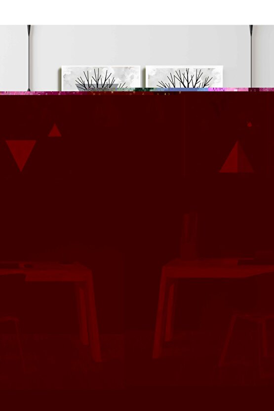 Matisse - Sanat - Soyut - Doğa - Ev - Yaşam ( 2 Li Çerçevesiz ) Poster - Afiş - Tablo NNHT188