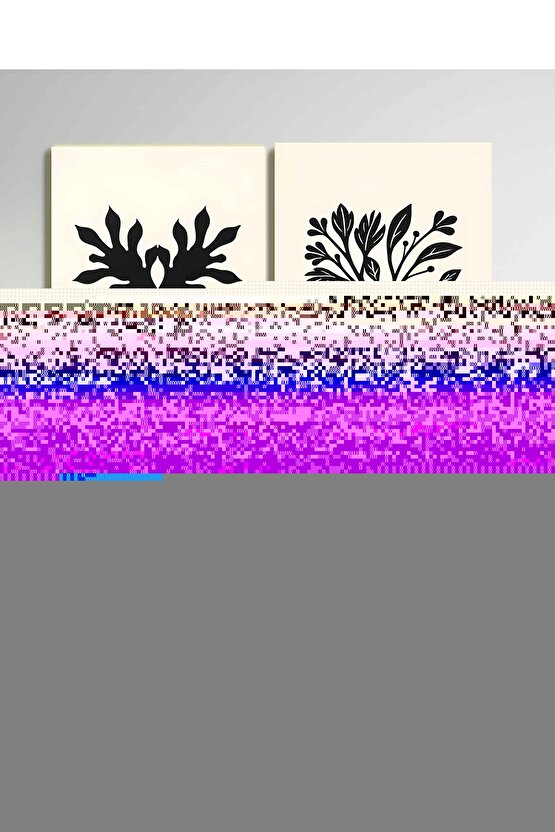 Matisse - Sanat - Soyut - Doğa - Ev - Yaşam ( 2 Li Çerçevesiz ) Poster - Afiş - Tablo NNHT786