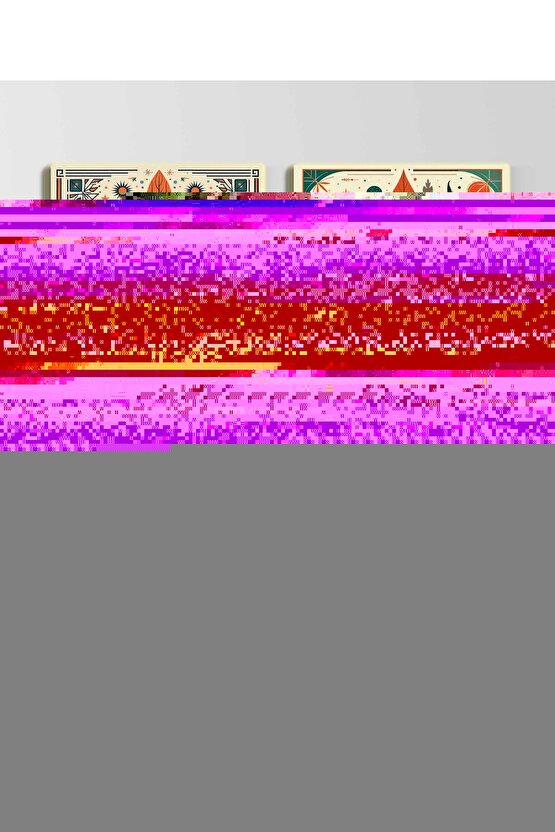 Matisse - Sanat - Soyut - Doğa - Ev - Yaşam ( 2 Li Çerçevesiz ) Poster - Afiş - Tablo NNHT711