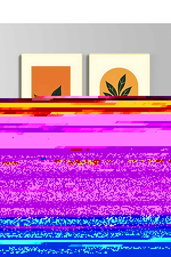 Matisse - Sanat - Soyut - Doğa - Ev - Yaşam ( 2 Li Çerçevesiz ) Poster - Afiş - Tablo NNHT421