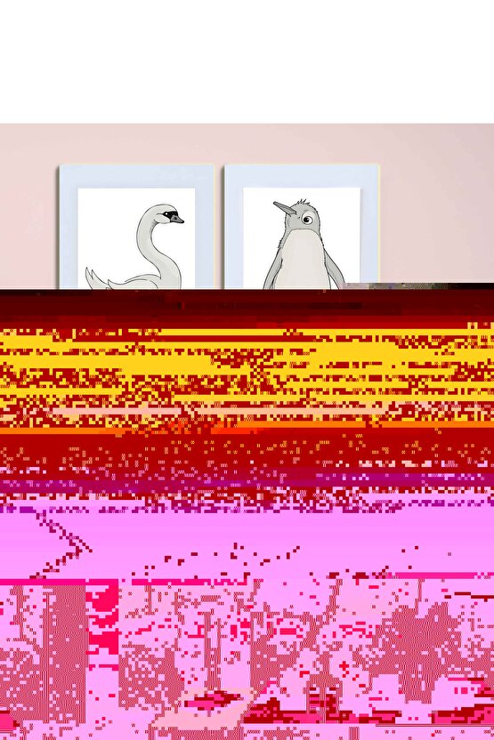 Matisse - Sanat - Soyut - Doğa - Ev - Yaşam ( 2 Li Çerçevesiz ) Poster - Afiş - Tablo NNHT731