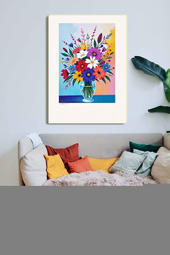 Matisse - Sanat - Soyut - Doğa - Ev - Yaşam ( 2 Li Çerçevesiz ) Poster - Afiş - Tablo NNHT301