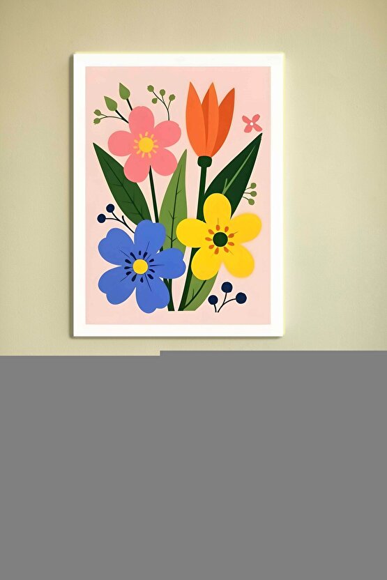 Matisse - Sanat - Soyut - Doğa - Yaşam ( Tekli Çerçevesiz ) Poster - Afiş - Tablo MKKM1866