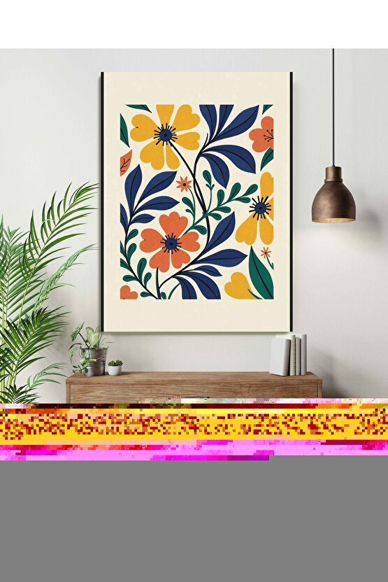 Matisse - Sanat - Soyut - Doğa - Yaşam ( Tekli Çerçevesiz ) Poster - Afiş - Tablo MKKM1828