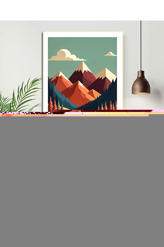 Matisse - Sanat - Soyut - Doğa - Yaşam ( Tekli Çerçevesiz ) Poster - Afiş - Tablo MKKM1977