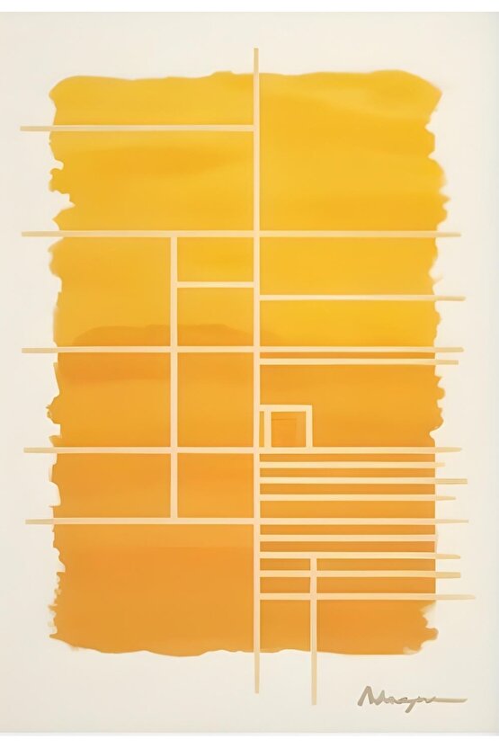 Matisse - Sanat - Soyut - Doğa - Yaşam ( Tekli Çerçevesiz ) Poster - Afiş - Tablo MKKM2258