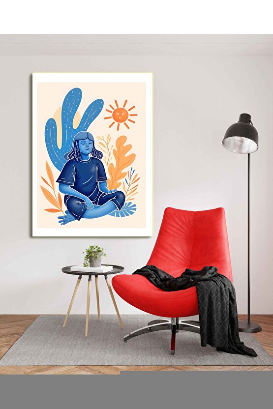 Matisse - Sanat - Soyut - Doğa - Yaşam ( Tekli Çerçevesiz ) Poster - Afiş - Tablo MKKM2046