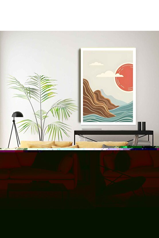 Matisse - Sanat - Soyut - Doğa - Yaşam ( Tekli Çerçevesiz ) Poster - Afiş - Tablo MKKM1940