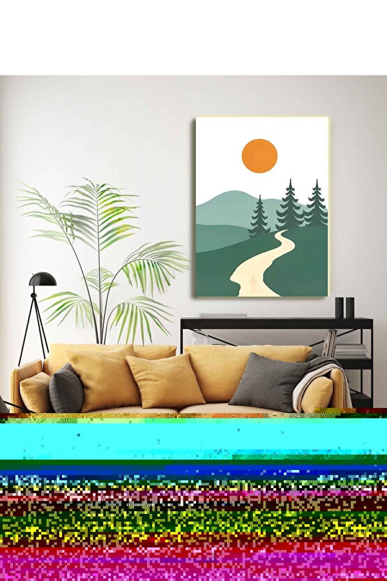 Matisse - Sanat - Soyut - Doğa - Yaşam ( Tekli Çerçevesiz ) Poster - Afiş - Tablo MKKM2261