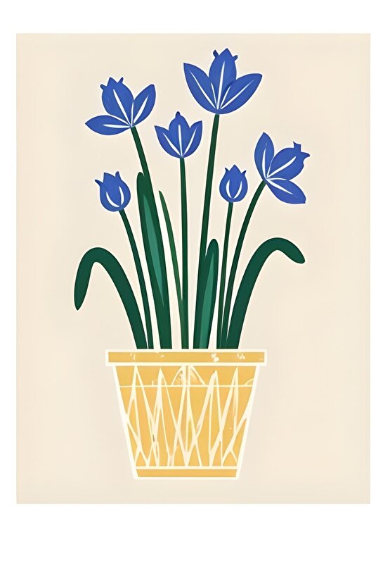 Matisse - Sanat - Soyut - Doğa - Yaşam ( Tekli Çerçevesiz ) Poster - Afiş - Tablo MKKM1497