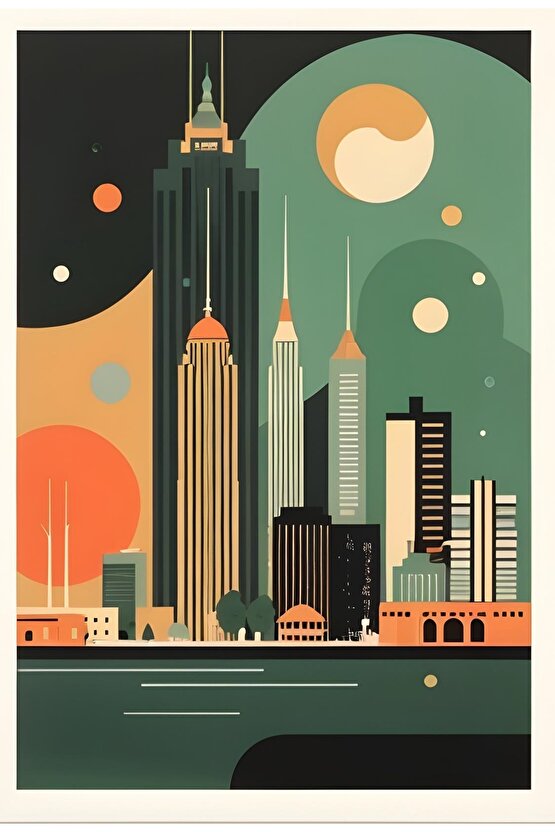 Matisse - Sanat - Soyut - Doğa - Yaşam ( Tekli Çerçevesiz ) Poster - Afiş - Tablo MKKM1286