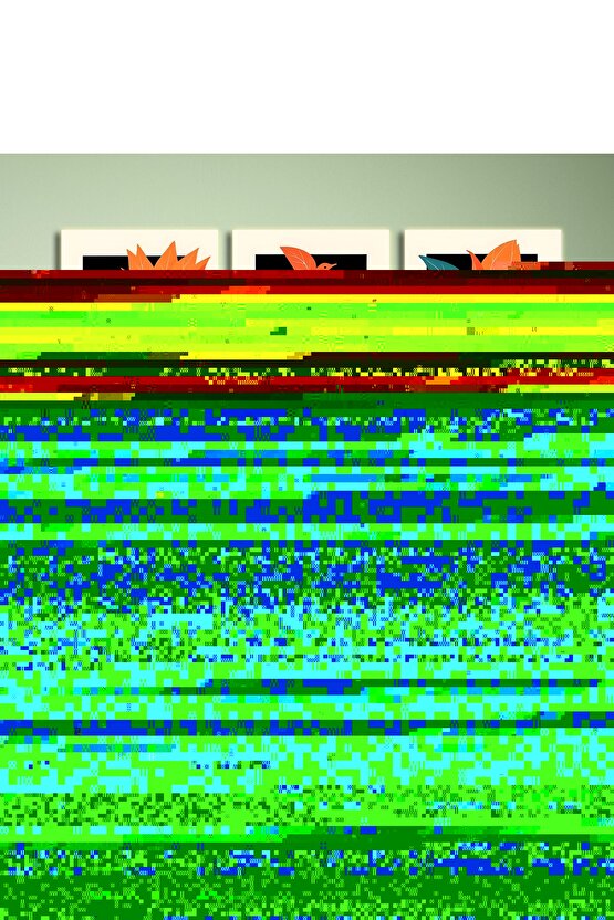 Matisse - Boho - Art Deco - Soyut - Doğa ( 3 lü Çerçevesiz ) Poster - Afiş - Tablo KR2C00647