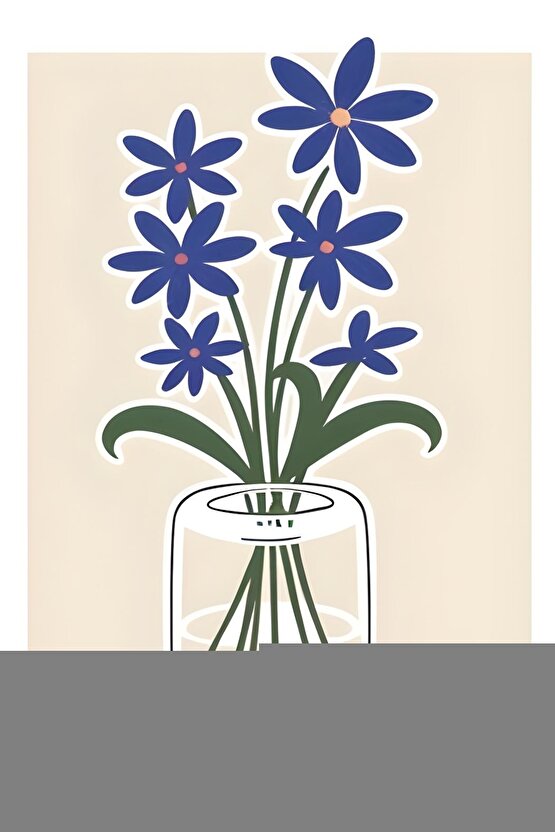 Matisse - Boho - Art Deco - Soyut - Doğa ( 3 lü Çerçevesiz ) Poster - Afiş - Tablo KR2C00123