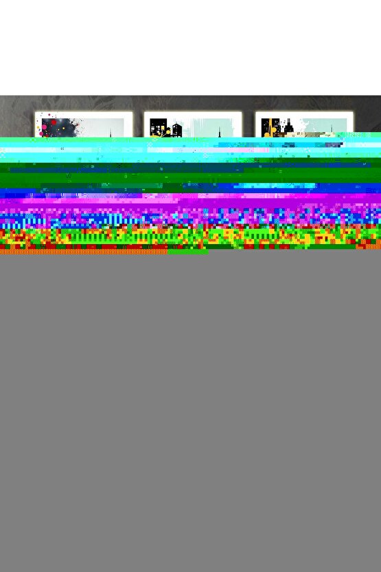 Matisse - Boho - Art Deco - Soyut - Doğa ( 3 lü Çerçevesiz ) Poster - Afiş - Tablo KR2C01047