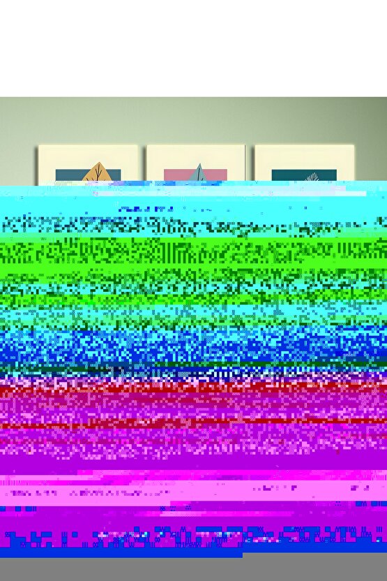 Matisse - Boho - Art Deco - Soyut - Doğa ( 3 lü Çerçevesiz ) Poster - Afiş - Tablo KR2C00770