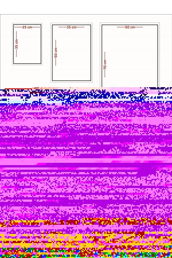 Matisse - Boho - Art Deco - Soyut - Doğa ( 3 lü Çerçevesiz ) Poster - Afiş - Tablo KR2C00180