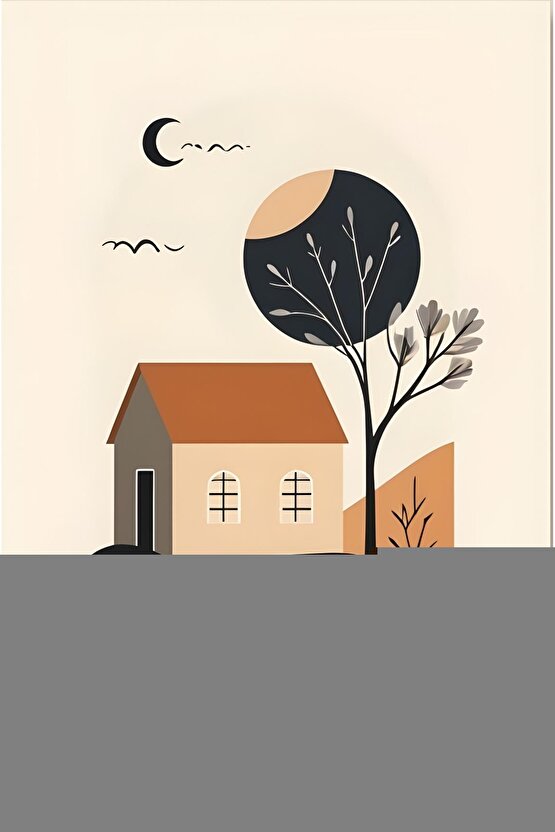 Matisse - Boho - Art Deco - Soyut - Doğa ( 3 lü Çerçevesiz ) Poster - Afiş - Tablo KR2C00281