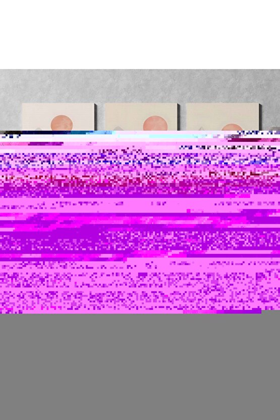 Matisse - Boho - Art Deco - Soyut - Doğa ( 3 lü Çerçevesiz ) Poster - Afiş - Tablo KR2C00676