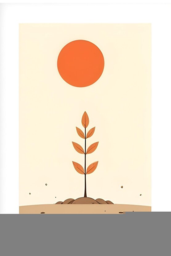 Matisse - Boho - Art Deco - Soyut - Doğa ( 3 lü Çerçevesiz ) Poster - Afiş - Tablo KR2C00933