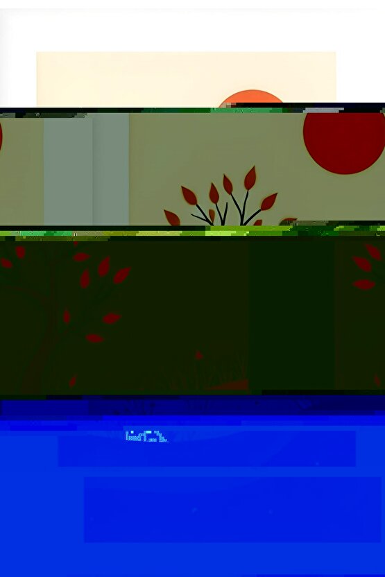 Matisse - Boho - Art Deco - Soyut - Doğa ( 3 lü Çerçevesiz ) Poster - Afiş - Tablo KR2C00933