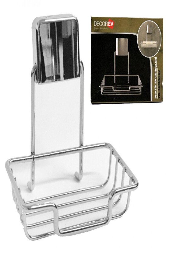 DECOREV SABUNLUK KROM METAL HAZNE DC-4785