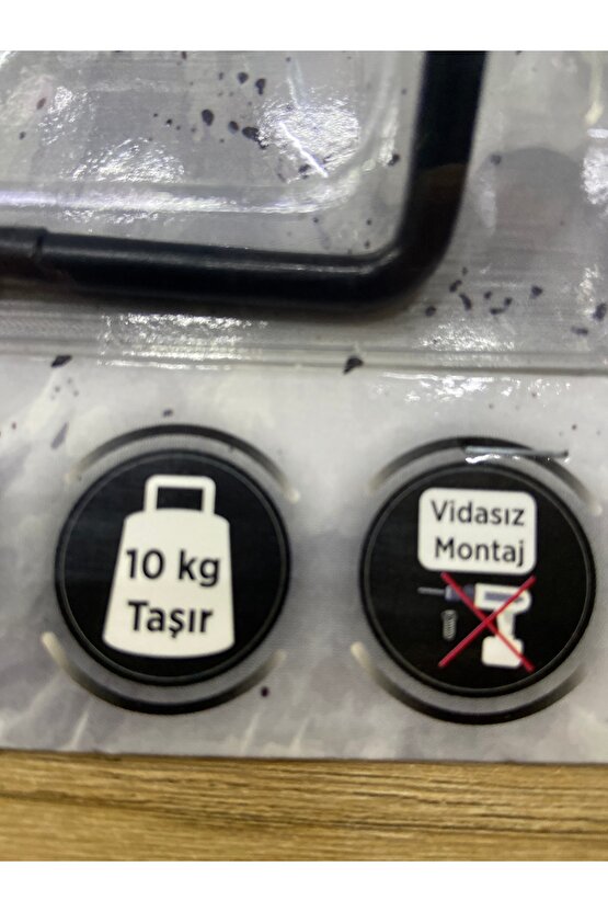 güçlü yapışkanlı siyah diş fırçalık dc-5064