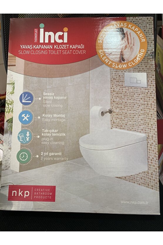 Nkp Inci Yavaş Kapanan Klozet Kapağı