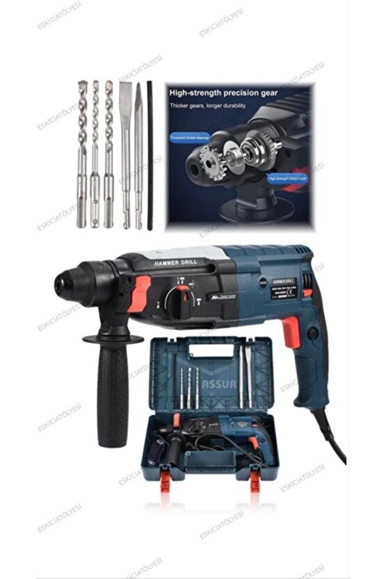 Assur Pro Kırıcı Delici Hilti Darbeli Matkap
