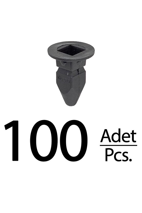 Seat Altea Toledo Cordoba İbiza Leon için Tampon ve Çamurluk Önlüğü Vida Tutucu Klips - 100 Adet