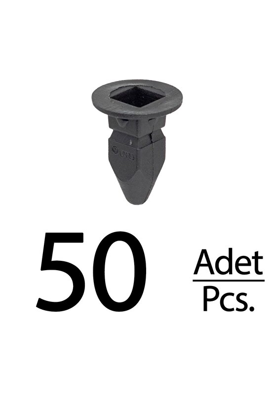 Seat Altea Toledo Cordoba İbiza Leon için Tampon ve Çamurluk Önlüğü Vida Tutucu Klips - 50 Adet