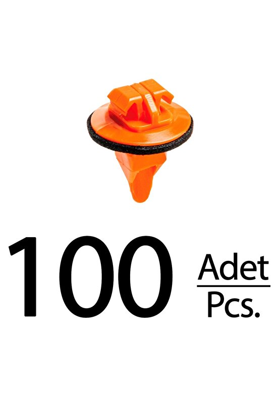 Toyota Highlander Tacoma Tundra Land Cruiser için Çıta Klips - 100 Adet