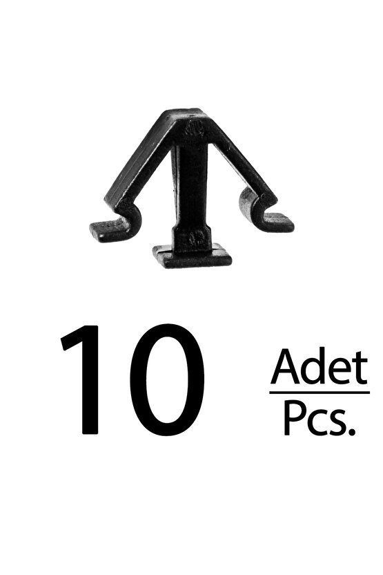 Volkswagen Seat Skoda için Tavan Döşeme Klips - 10 Adet