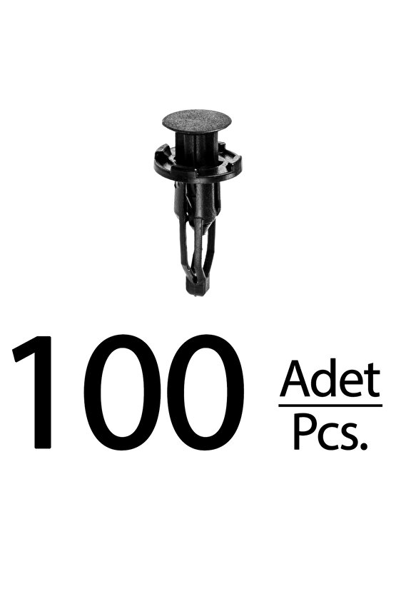 Lexus RX350 RX450h Toyota Celica Corolla Echo Yaris için Tampon Klips - 100 Adet