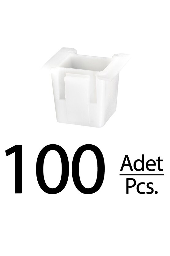 Opel Corsa B için Far Tutucu Kılavuz Burç Klips - 100 Adet